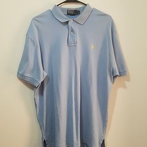 Powder blue polo